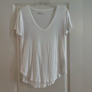 Abercrombie & Fitch Drapey V-Neck Tee